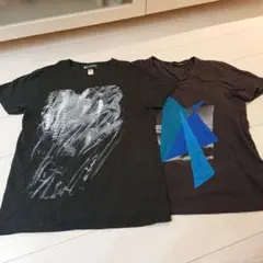 シュリセル　メンズTシャツ RX-RECORDS Tシャツ 黒