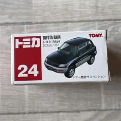No.24 トヨタ　RAV4 赤ロゴ　未使用　絶版