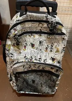 ディズニーミッキー マウス総柄キャリーバッグ