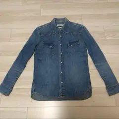 レミレリーフ デニムシャツ