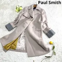 Paul Smith BLACK ポールスミス カシミヤ混 ロングコート 40