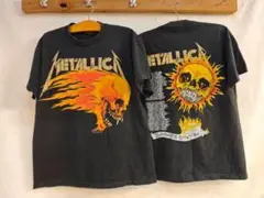 XL Metallica フレイミングスカル Tシャツ
