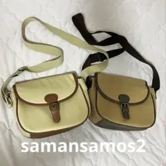 美品 サマンサモスモス キャンバスベルトショルダーバッグ SM2 カバン