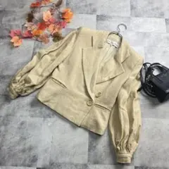 【Christian Dior】 ツイード生地テーラージャケット ダブル 高級品