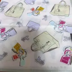 ❤❤セリーヌ★バツク★チヤーム柄ハンカチ❤タグ付50×50❤