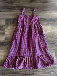 B:MING ワンピース 130cm チェック柄