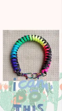 ＃7　＊Handmade＊スマホストラップ　 パラコード