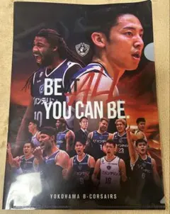 【レア】YOKOHAMA B-CORSAIRS サイン入りクリアファイル