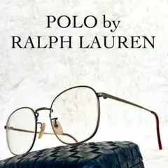 極美品　70sPOLO by RALPH LAUREN　ビンテージメガネ　真鍮風