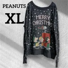 PEANUTS MERRY CHRISTMAS 【XL】セーター