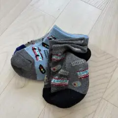 キッズ靴下 バス柄 3足セット　15-20cm