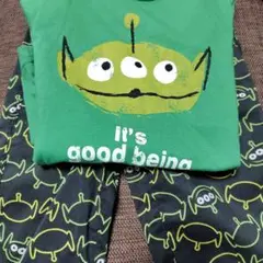 ユニクロ　リトルグリーメン　Tシャツとステテコセット　110サイズ
