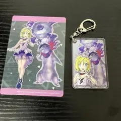 ポケモンマスターズ まねきねこ コラボ カイ　クリアカード　キーホルダー