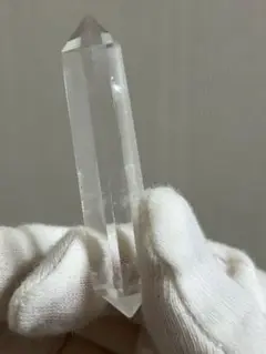 水晶ポイント　ダブルターミネイテッド