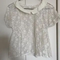 レースブラウス　ローリーズファーム