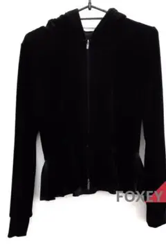 FOXEY NEW YORK フォクシーニューヨーク　パーカー 長袖　ベロア