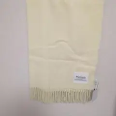 Mystrada クリーム色 マフラー