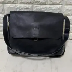 moriya✨POSTALCO メールバッグ ショルダーバッグ 黒フラップ moriya様専用✨POSTALCO メールバッグ ショルダーバッグ 黒
