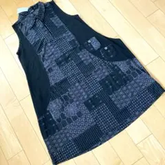 新品　タグ付き　レディース　ノースリーブ　チュニック　ワンピース