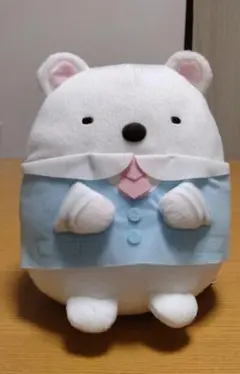 新品　すみっコぐらし学園　ころっとぬいぐるみ　しろくま