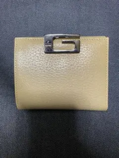 【ほぼ未使用】GUCCI グッチ 2つ折り財布 豚革 PIG SKIN