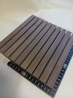 ウォールナット　角材　端材　10本セット（長さ220mm）