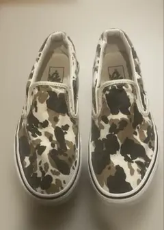 VANSカモフラージュスリッポン25.5