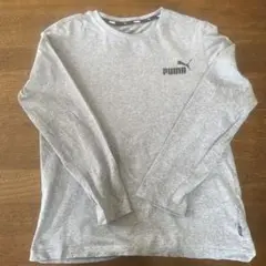 PUMA 長袖カットソー グレー