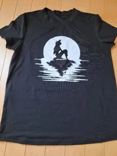 ブラック　Tシャツ 　アリエル