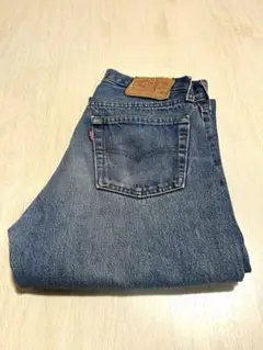 80's Levi's 501 USA製　内股シングル　カットオフ