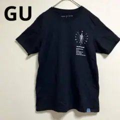 【GU】ソードアートオンライン SOWRD ART ONLINE Tシャツ　黒