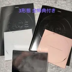 JIMIN 1stソロアルバム FACE 3形態セット 内容抜けなし