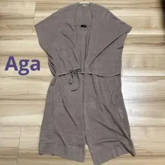 SCOT CLUB ⭐︎Aga 半袖ロングカーデガン