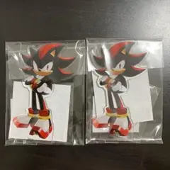 大阪関西万博限定　ソニック　シャドウ　アクリルスタンド　2つ　SEGA
