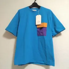 【新品・タグ付き】ロゴスデイズ 半袖Tシャツ ポケット M 水色 春夏