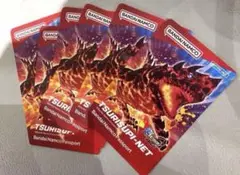 バナパス　釣りスピリッツ 8枚 バンダイナムコパスポート