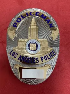 LAPD DETECTIVEランクバッジ SUNバッジタイプレプリカKM企画製 LAPD DETECTIVEランクバッジ SUNバッジタイプレプリカKM企画製