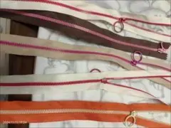 ポリエステルファスナーセット 5色