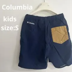 Columbia Kids 半ズボン Sサイズ ネイビー