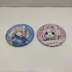 hololive city24 フワワ　モココ缶バッジセット