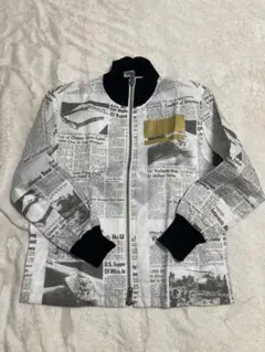 ニュースペーパー　ブルゾン