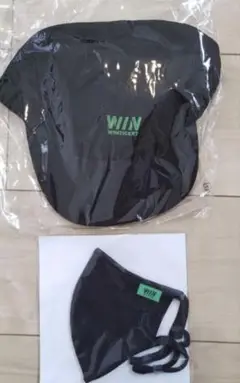 競輪 　WINTICKET キャップ＋マスク　セット