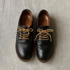 廃盤 REDWING オックスフォード ワーク プレーントゥ ブラック
