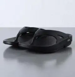 26cmブラック OOFOS ウーフォス OOriginal リカバリーサンダル