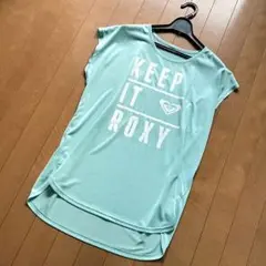 ROXY 水陸両用 Tシャツ ミント M ラッシュガード【未使用】フィットネス