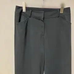 ボンマックス　Amatir スラックス(L)ブラック無地ストレート事務服オフィス