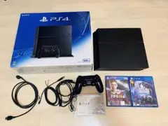 PlayStation4 500GB ジェットブラック ソフト2点付き