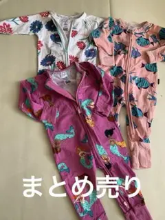 BONDS 花柄ロンパース 3-6MTHS