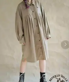 179/WG ビバリーヒルズポロクラブ　コラボ　チェック　シャツ　ワンピース