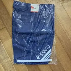 タグ付き未使用　夏用 作業着ズボン 3L 紺系パープル